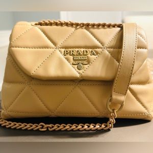 Excellent Condition Small Nappa Leather Prada Spectrum Bag